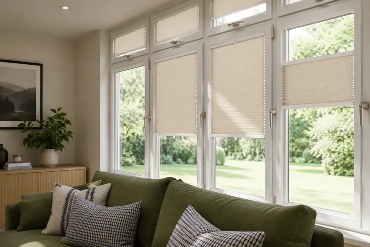 Fit in Frame Honeycomb Pleated Blinds Hull Fit in Frame Honeycomb Pleated Blinds Hull