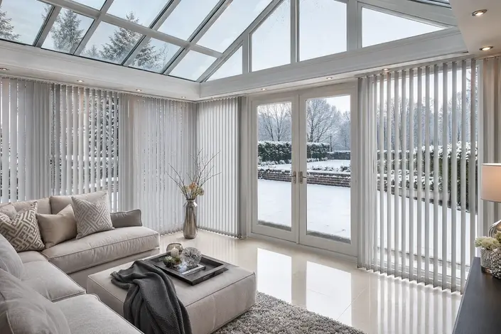 Vertical Blinds in a Conservatory Withernsea Vertical Blinds in a Conservatory Withernsea