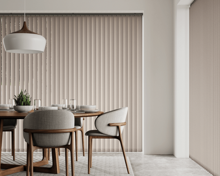 Vertical Blinds In East Yorkshire Dinning Room Vertical Blinds In East Yorkshire Dinning Room